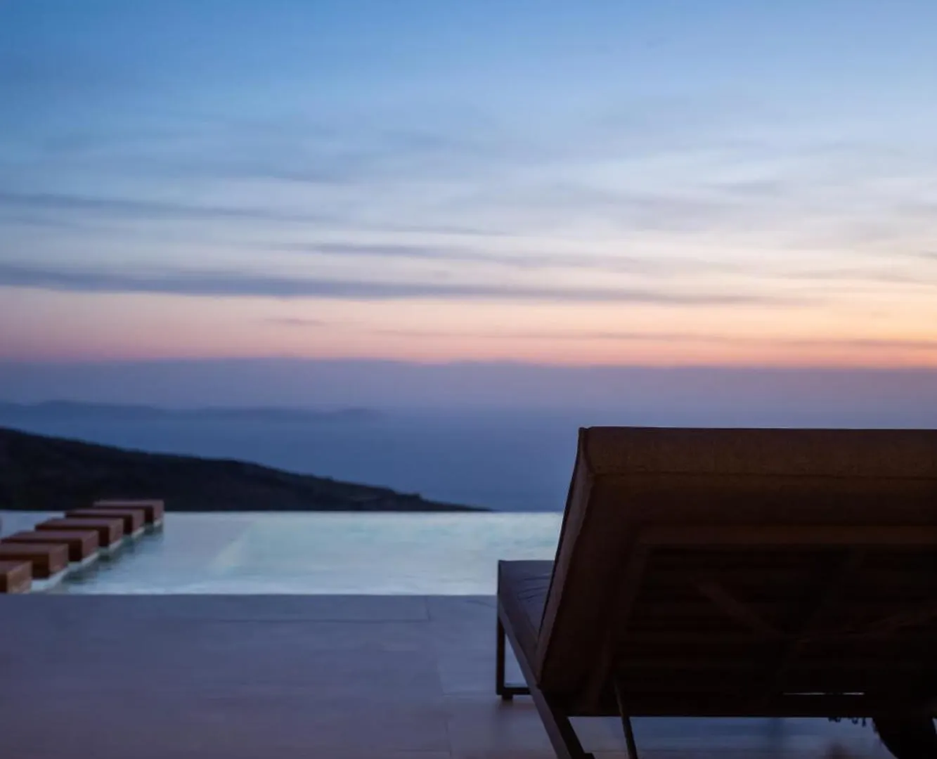 Aura Seaview Sunset Pool Villa W Night Security Guard - Six Bedrooms Fanari